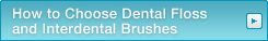 How to Choose Dental Floss and Interdental Brushes