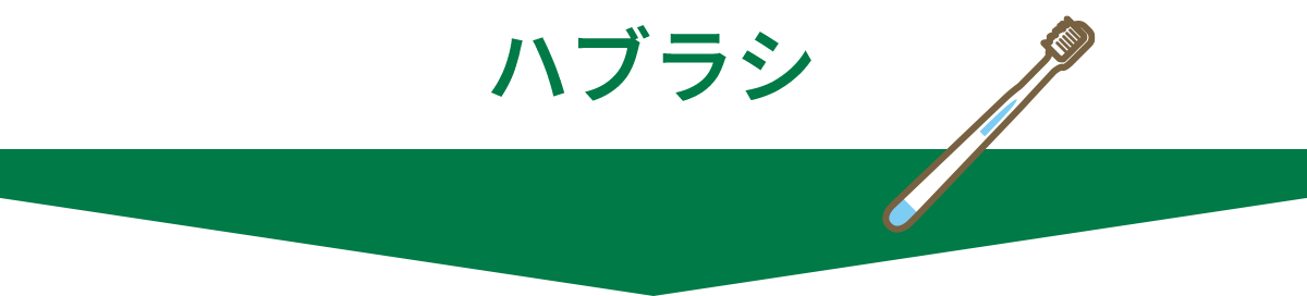 ハブラシ