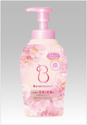 『BATHTOLOGY泡のボディケアウォッシュ ピオニーの香り』
