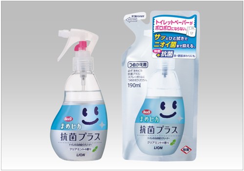 『ルックまめピカ 抗菌プラス トイレのふき取りクリーナー』新発売