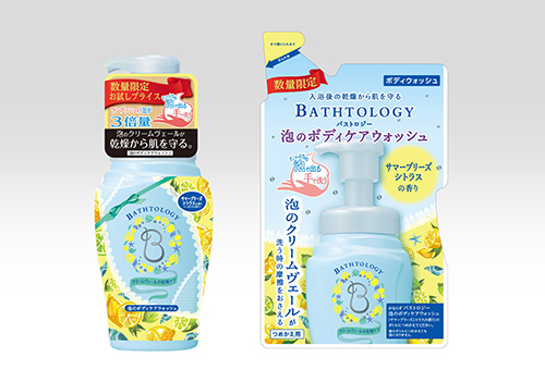 写真:『BATHTOLOGY(バストロジー)泡のボディケアウォッシュ サマーブリーズシトラスの香り』