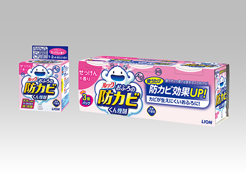 写真:『ルック おふろの防カビくん煙剤 せっけんの香り』新発売