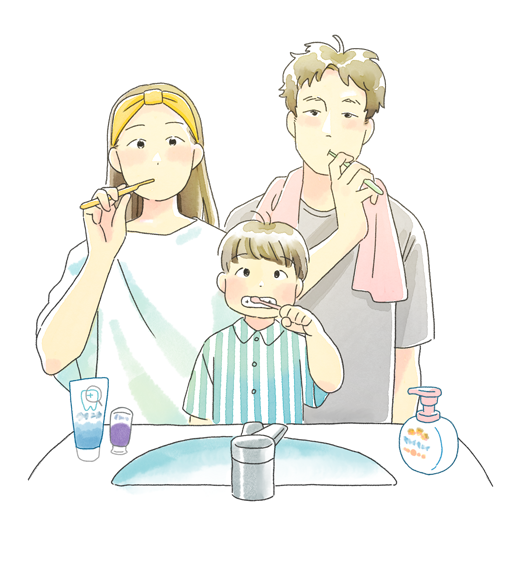 歯は「治す」ものから「守る」ものへ。毎日の歯みがきで、健康な歯を育てる。