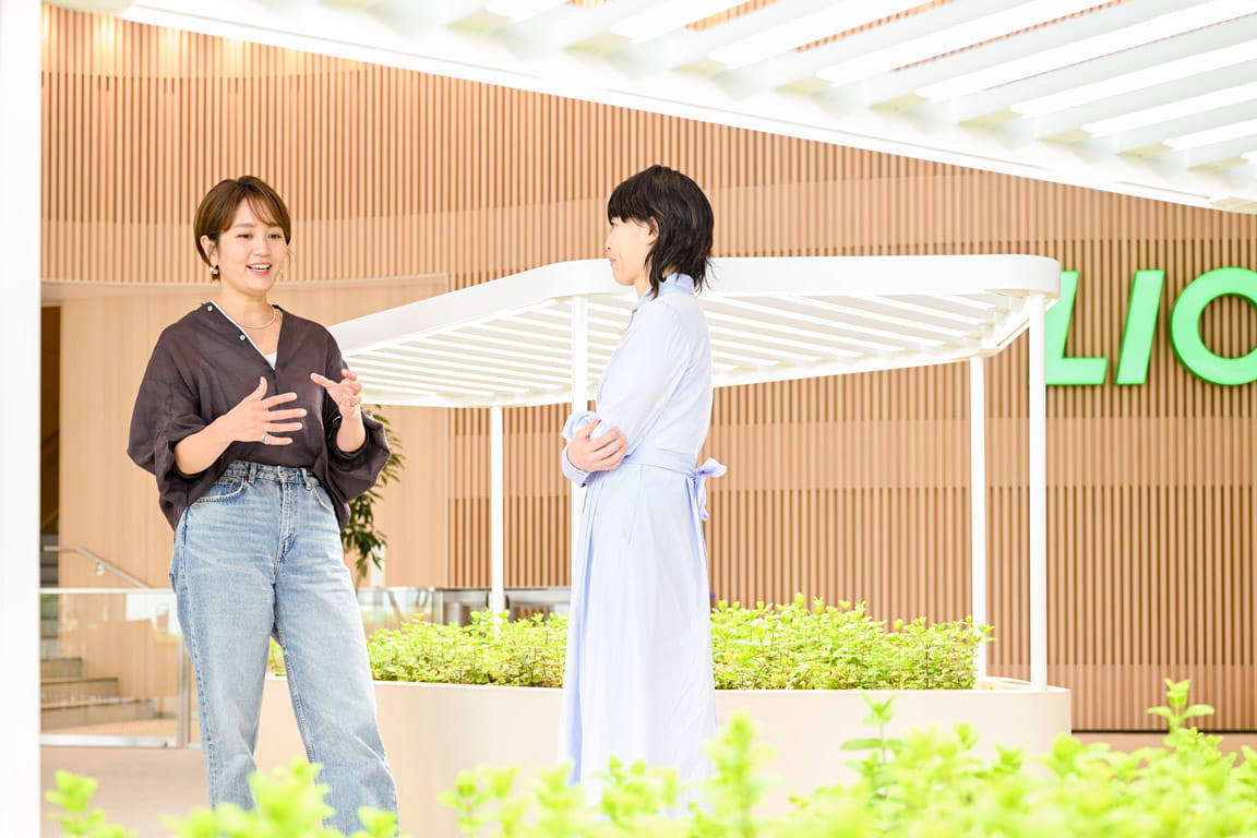 和田明日香さんと春木晶子さん