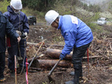 藤重社長(当時)が植林に参加
